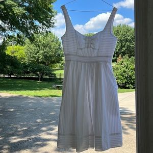 White Liz Claiborne Dress 0-2